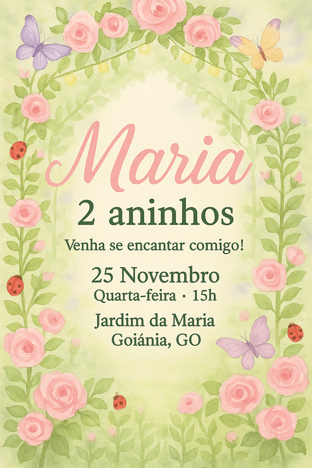 Maria - Jardim